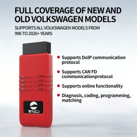2026 New VNCI 6154B Volkswagen & Audi Diagnostic Tool, compatible with ODIS and VCDS III software dirver