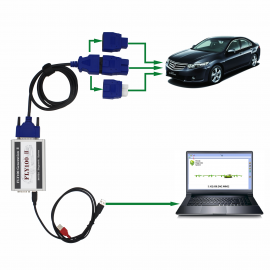 Honda OEM professional diagnostic tools FLY100 Generation 2, bypass password to do Immobilizer functions