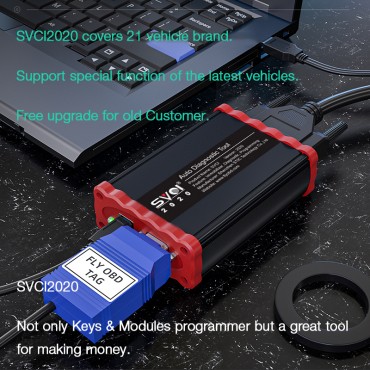 SVCI2020 Abrites Commander Auto Key Programmer Support remove audi component protection function