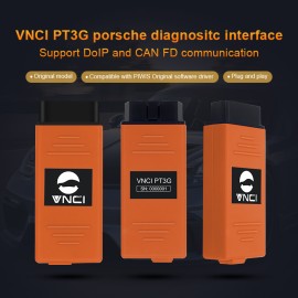 VNCI PT3G Porsche diagnostic interface, Compatible with original PIWIS software drivers, Plug and play
