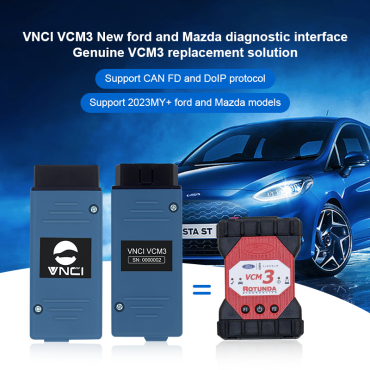 VNCI VCM3 diagnostic inerface for new Ford Mazda is compatible with OEM software driver, No third-party software required, plug and play.