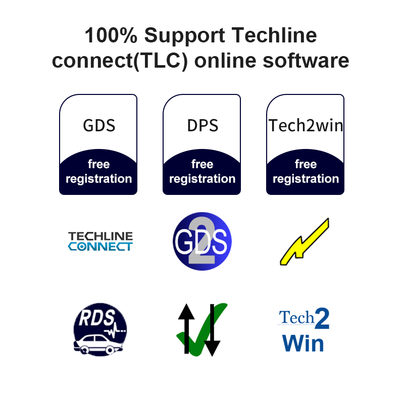 VNCI MDI2 GM motos diagnostic interface that can be alternative genuine GM MDI2, support CANFD and DoIP protocol,Support TLC online software - Image 3